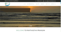 Desktop Screenshot of panthastharesorts.com